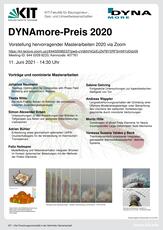 Poster DYNAmore Preis 2020